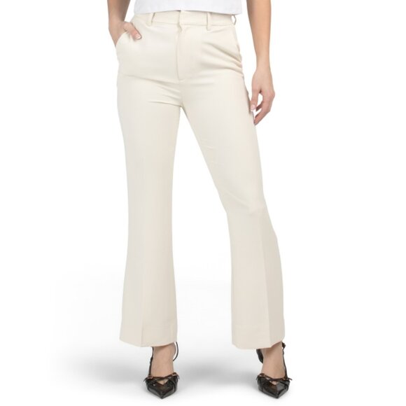 Rue Sophie Cream Emelia Flare Trousers